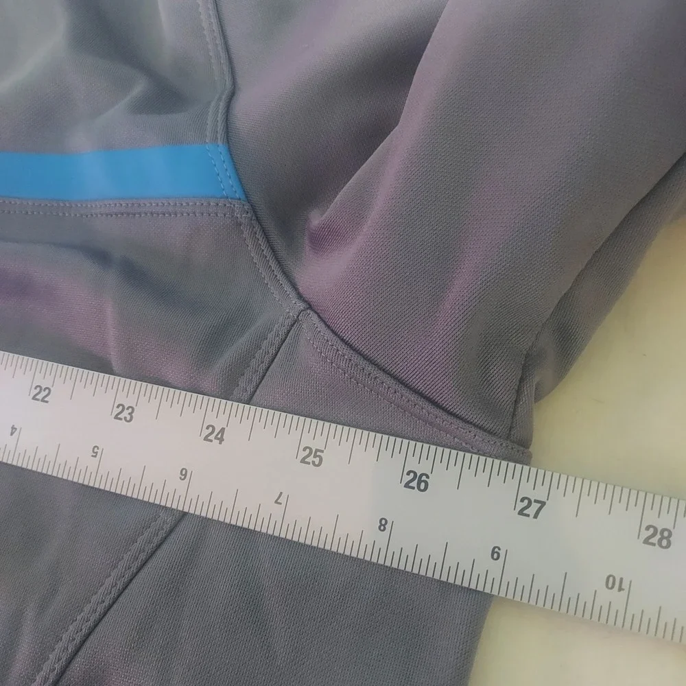 Nike Gray Pullover Quarter Zip Long Sleeve Golf‎ Jacket Mens